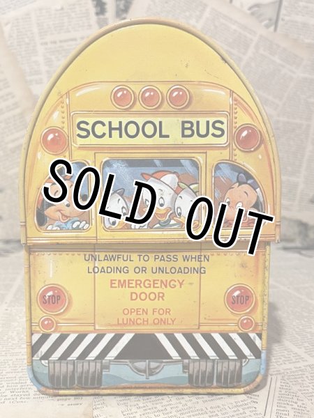 画像6: Walt Disney School Bus/Lunch Box(60s) DI-285 (6)