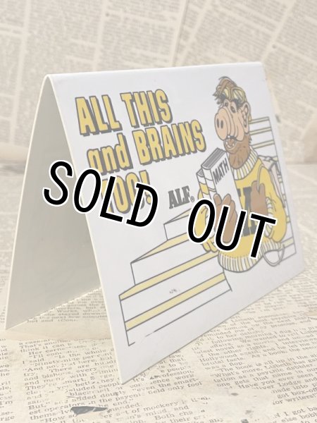 画像3: ALF/Pastic Table Sign(80s) TV-065 (3)