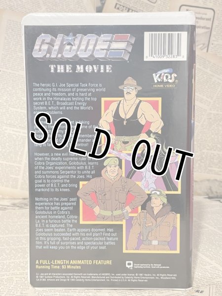 画像2: VHS Tape(G.I. JOE the Movie) VT-025 (2)