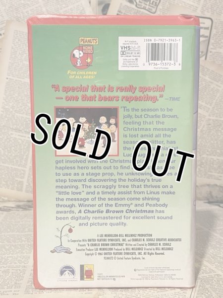 画像2: VHS Tape(A Charlie Brown Christmas) VT-024 (2)