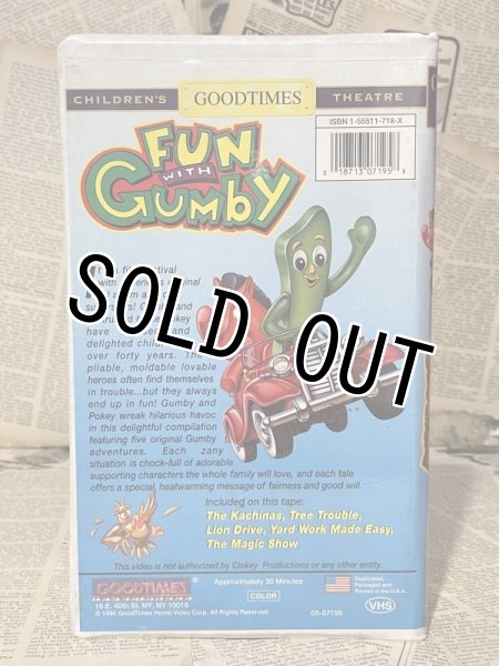 画像2: VHS Tape(Fun with Gumby) VT-023 (2)