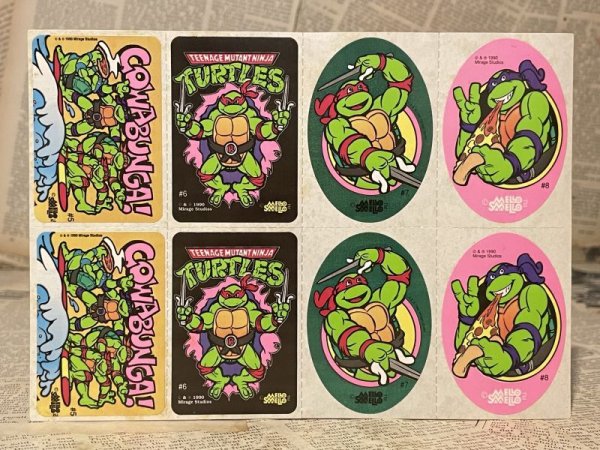 画像1: TMNT/Sticker set(90s/Mello Smello) TM-186 (1)