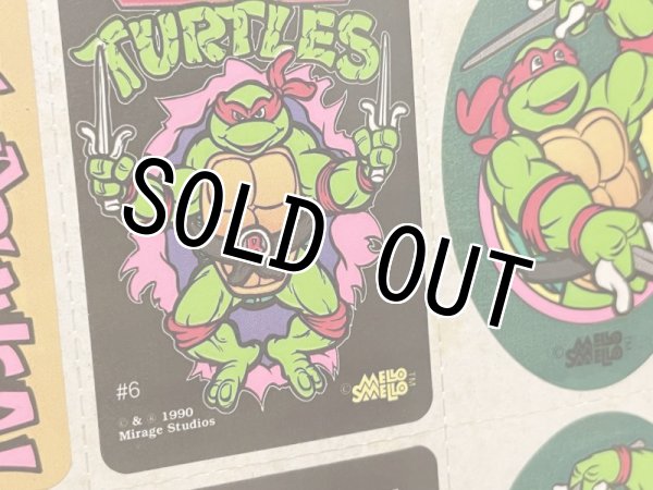 画像2: TMNT/Sticker set(90s/Mello Smello) TM-186 (2)