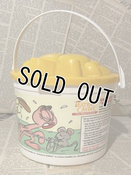 画像3: Garfield/Plastic Bucket(90s) GF-038 (3)