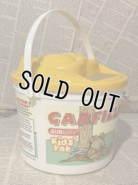 画像4: Garfield/Plastic Bucket(90s) GF-038 (4)
