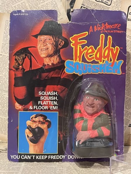 画像1: Freddy Krueger/Squish 'em Figure(80s/MOC) MO-230 (1)