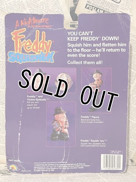 画像3: Freddy Krueger/Squish 'em Figure(80s/MOC) MO-230 (3)