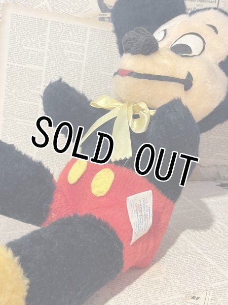 画像3: Mickey Mouse/Plush(70s/30cm) DI-408 (3)
