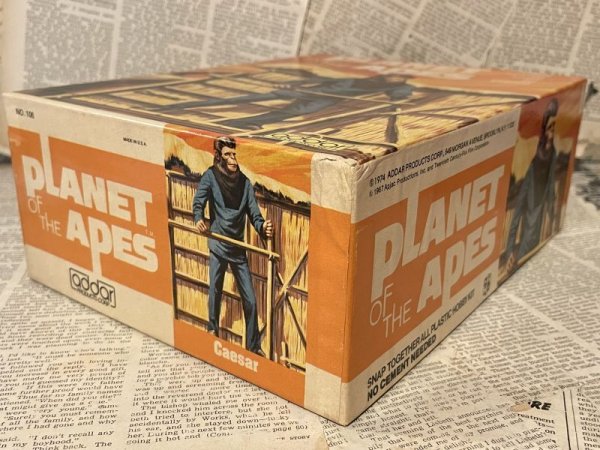 画像2: Planet of the Apes/Plastic Model Kit(1974/Addar/Caesar) SF-062 (2)
