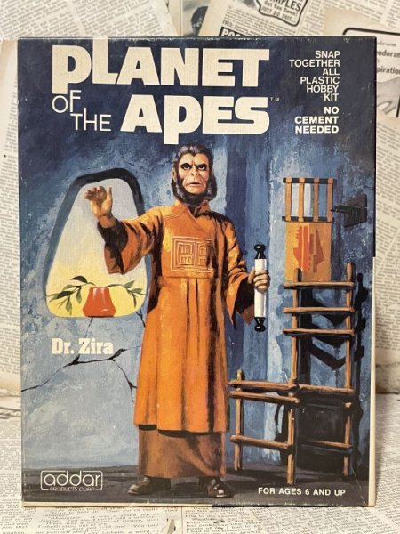 画像1: Planet of the Apes/Plastic Model Kit(1974/Addar/Dr. Zira) SF-061 (1)