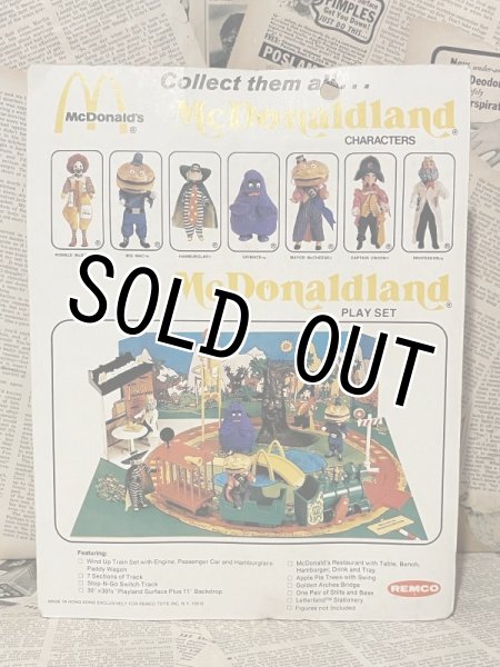 画像4: McDonaldland Characters/Figure(Big Mac Police/with card) OF-157 (4)