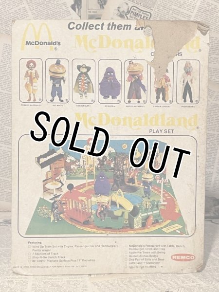 画像5: McDonaldland Characters/Figure(Hamburglar/with card) OF-155 (5)