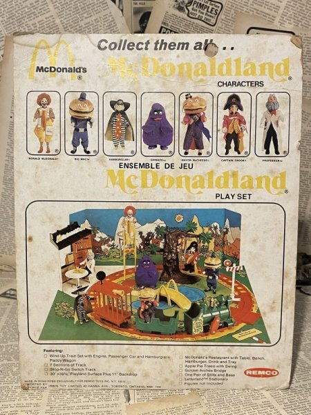 画像3: McDonaldland Characters/Figure(Captain Crook/with card) OF-153 (3)