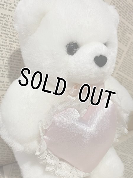画像2: Heart Bear/Plush(80s/20cm) FO-140 (2)