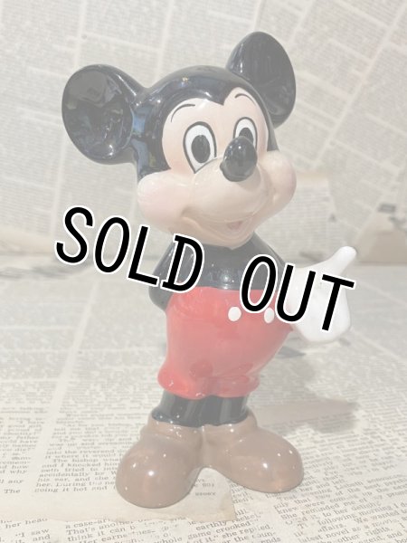 画像1: Mickey Mouse/Ceramic Figure(80s) DI-452 (1)