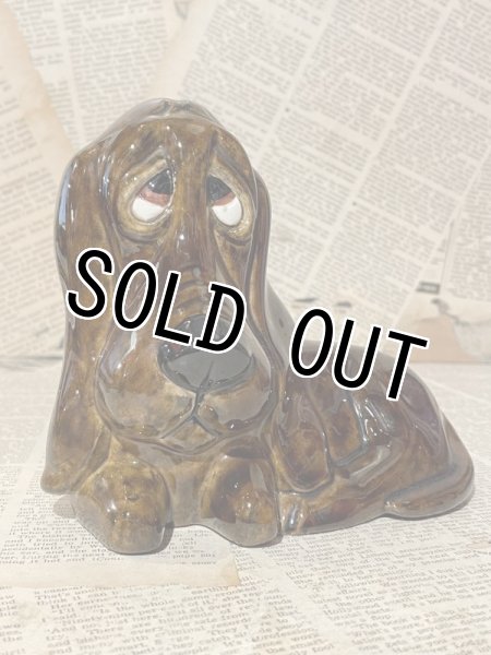 画像1: Sad Eye Dog/Ceramic Statue(60s) OC-090 (1)