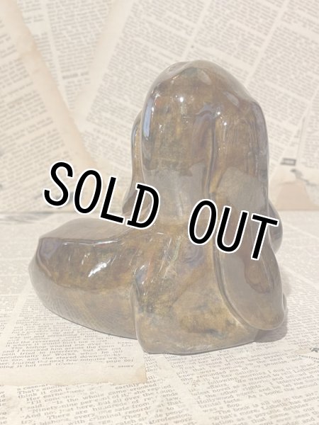 画像3: Sad Eye Dog/Ceramic Statue(60s) OC-090 (3)