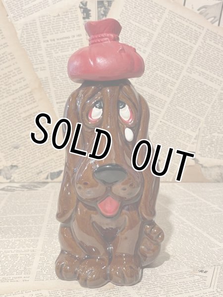 画像1: Sad Eye Dog/Ceramic Decanter(60s) OC-091 (1)