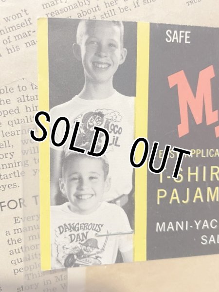 画像3: Mani-Yack/Iron-on Transfer(60s/MIP) RF-043 (3)