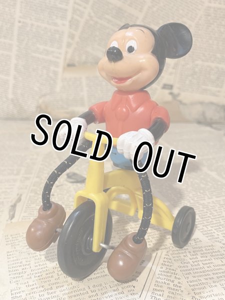 画像1: Mickey Mouse/Tricycle Toy(70s) DI-505 (1)