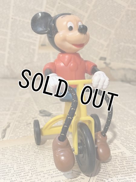 画像2: Mickey Mouse/Tricycle Toy(70s) DI-505 (2)