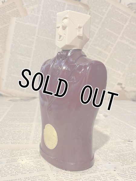 画像2: Northwoods HIS After Shave Lotion Bottle(40s/Maroon) OC-142 (2)