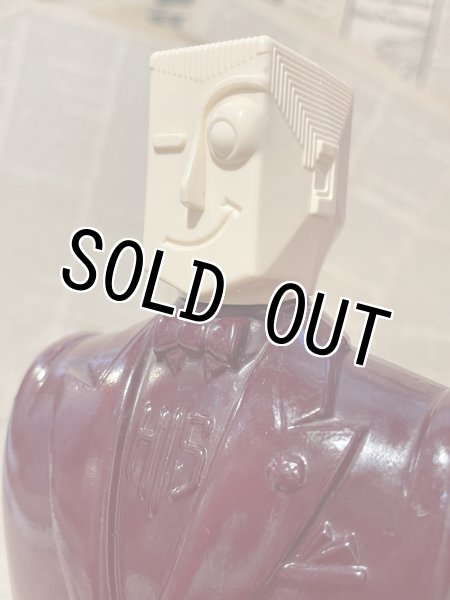 画像7: Northwoods HIS After Shave Lotion Bottle(40s/Maroon) OC-142 (7)