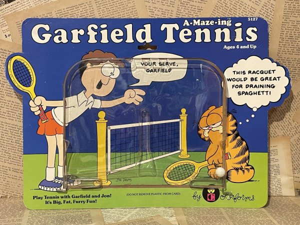 画像1: Garfield/Tennis Game(80s) GF-075 (1)