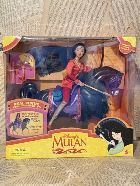画像1: MULAN/Doll set(12" Mulan&Khan/MIB) DI-585 (1)