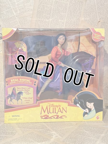 画像1: MULAN/Doll set(12" Mulan&Khan/MIB) DI-585 (1)