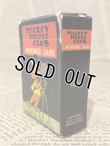 画像2: Mickey Mouse Culb/Newsreel Game(50s) DI-523 (2)