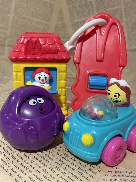 画像1: McDonald's/Fisher-Price Meal Toy set(90s) OF-204 (1)