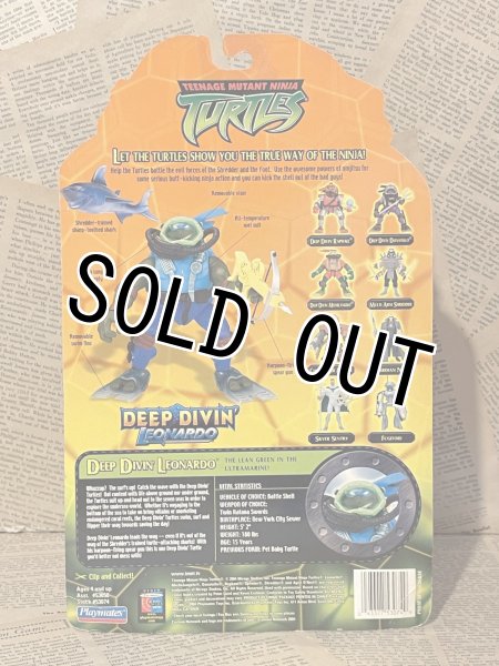 画像3: TMNT/Action Figure(2004/Deep Divin' Leonardo/MOC) TM-234 (3)
