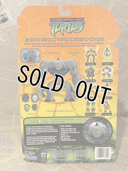 画像3: TMNT/Action Figure(2004/Stone Biter/MOC) TM-204 (3)