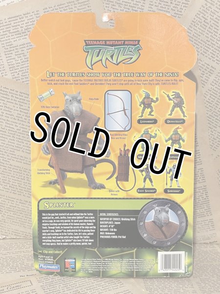 画像3: TMNT/Action Figure(2002/Splinterr/MOC) TM-206 (3)
