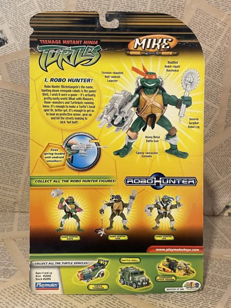 画像3: TMNT/Action Figure(2005/Robo Hunter Mike/MOC) TM-232 (3)