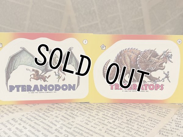 画像2: Dinosaurs Attack!/Sticker set(80s) MT-280 (2)