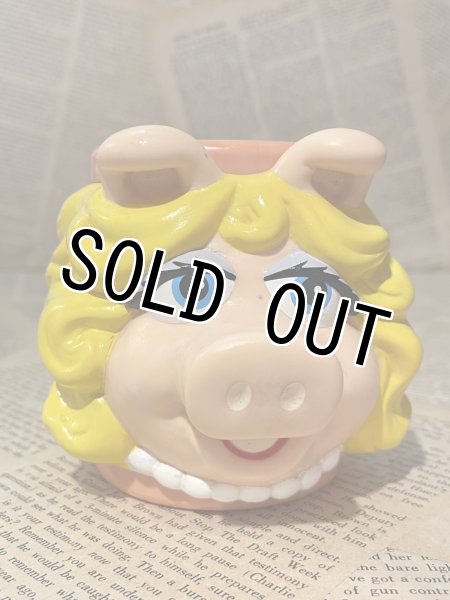画像1: Miss Piggy/Face Mug(90s) JH-102 (1)