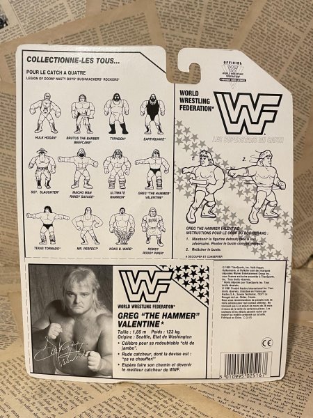画像3: WWF/Action Figure(Greg "The Hammer" Valentine/MOC) WW-039 (3)