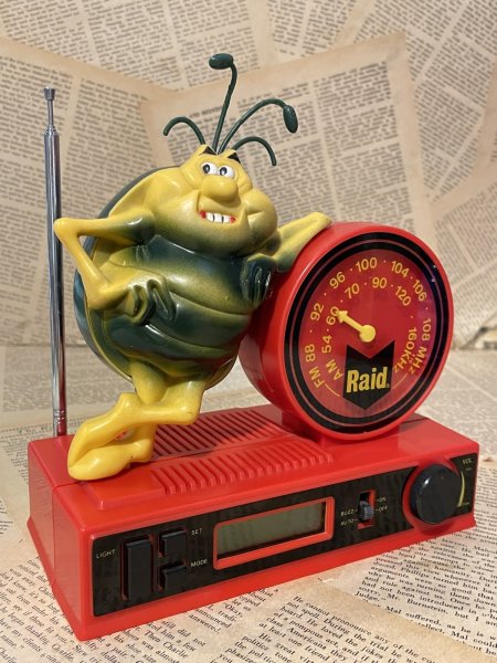 画像1: Raid Bug/Clock Radio(80s) AO-059 (1)