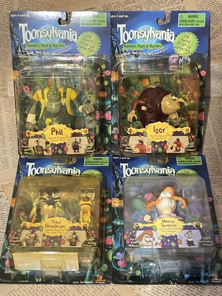 画像1: Toonsylvania/Wind-Up Figure set(90s/MOC) MT-307 (1)