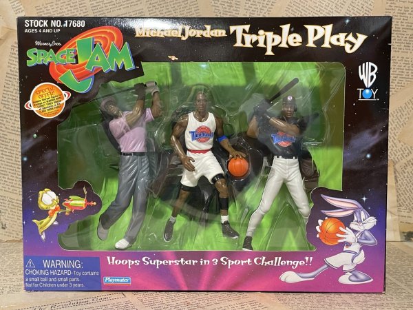 画像1: Space Jam/Action Figure(Michael Jordan Triple Play/MIB) LT-065 (1)