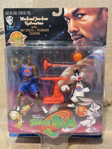 画像1: Space Jam/Action Figure(Michael Jordan & Sylvester/MOC) LT-067 (1)