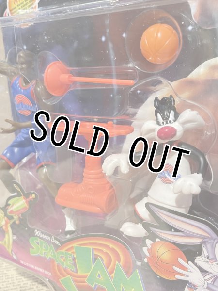 画像2: Space Jam/Action Figure(Michael Jordan & Sylvester/MOC) LT-067 (2)
