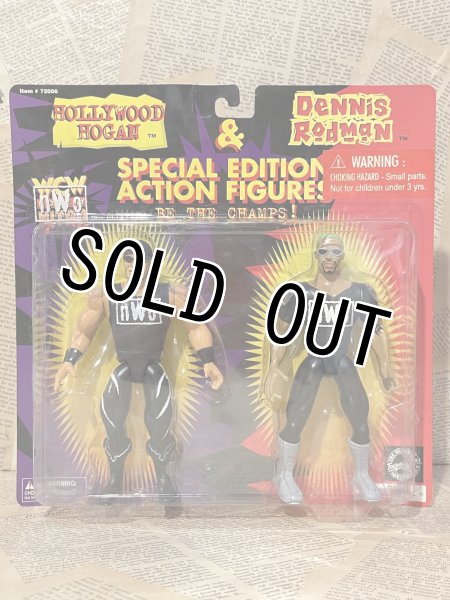 画像1: WCW/Action Figure(Hulk Hogan & Dennis Rodman/MOC) WW-045 (1)