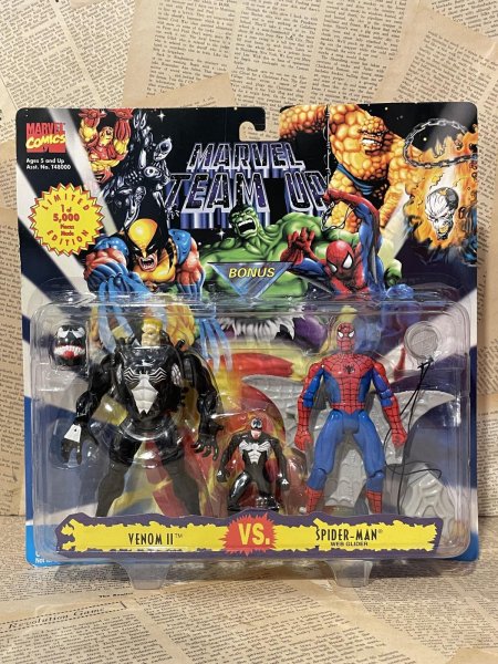画像1: Marvel Team Up/Action Figure(Venom vs Spider-Man/MOC) MA-494 (1)