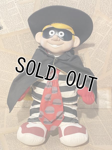 画像1: McDonald's/Plush Doll(1987/Hamburglar) OF-234 (1)