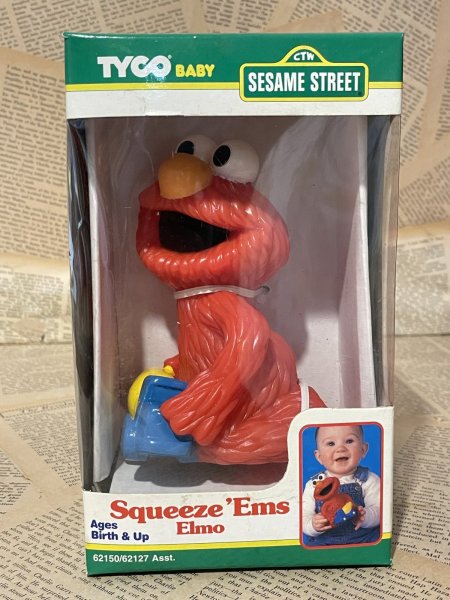 画像1: Sesame Street/Squeeze 'Ems Elmo (90s/MIB) JH-108 (1)