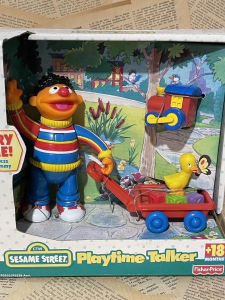 画像1: Sesame Street/Playtime Talker(90s/Ernie/MIB) JH-109 (1)