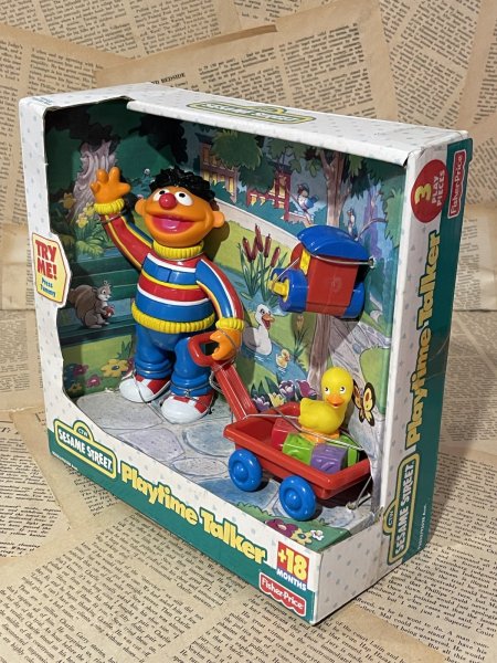 画像2: Sesame Street/Playtime Talker(90s/Ernie/MIB) JH-109 (2)